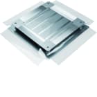 Hager - Boîte de jonction acier 290 mm avec jupes pour hauteur de chape 50-80 mm