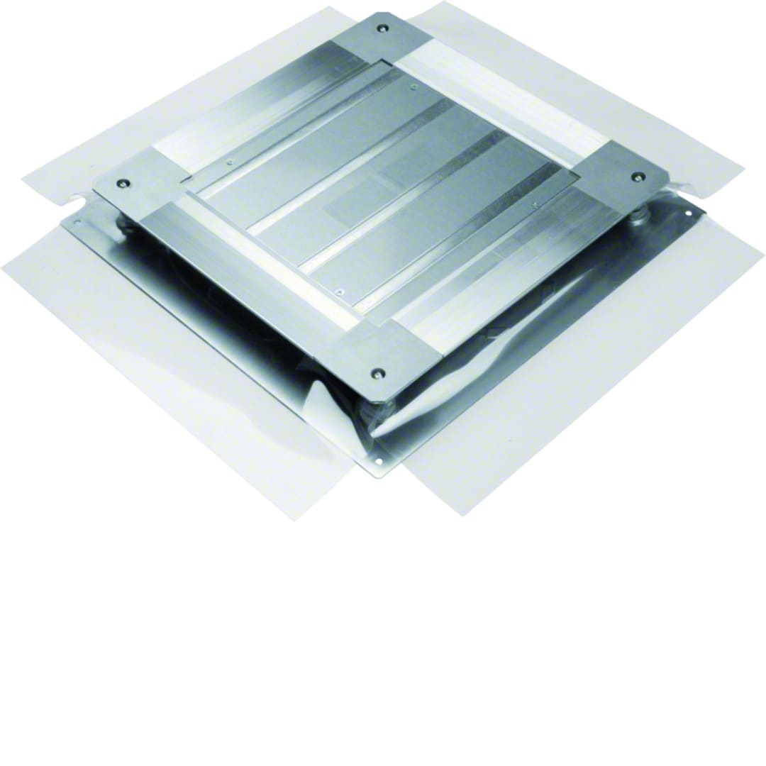 Hager - Boîte de jonction acier 290 mm avec jupes pour hauteur de chape 50-80 mm