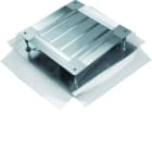 Hager - Boîte de jonction acier 290 mm avec jupes pour hauteur de chape 120-170 mm