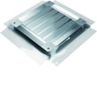 Hager - Boîte de jonction acier 340 mm avec jupes pour hauteur de chape 50-80 mm