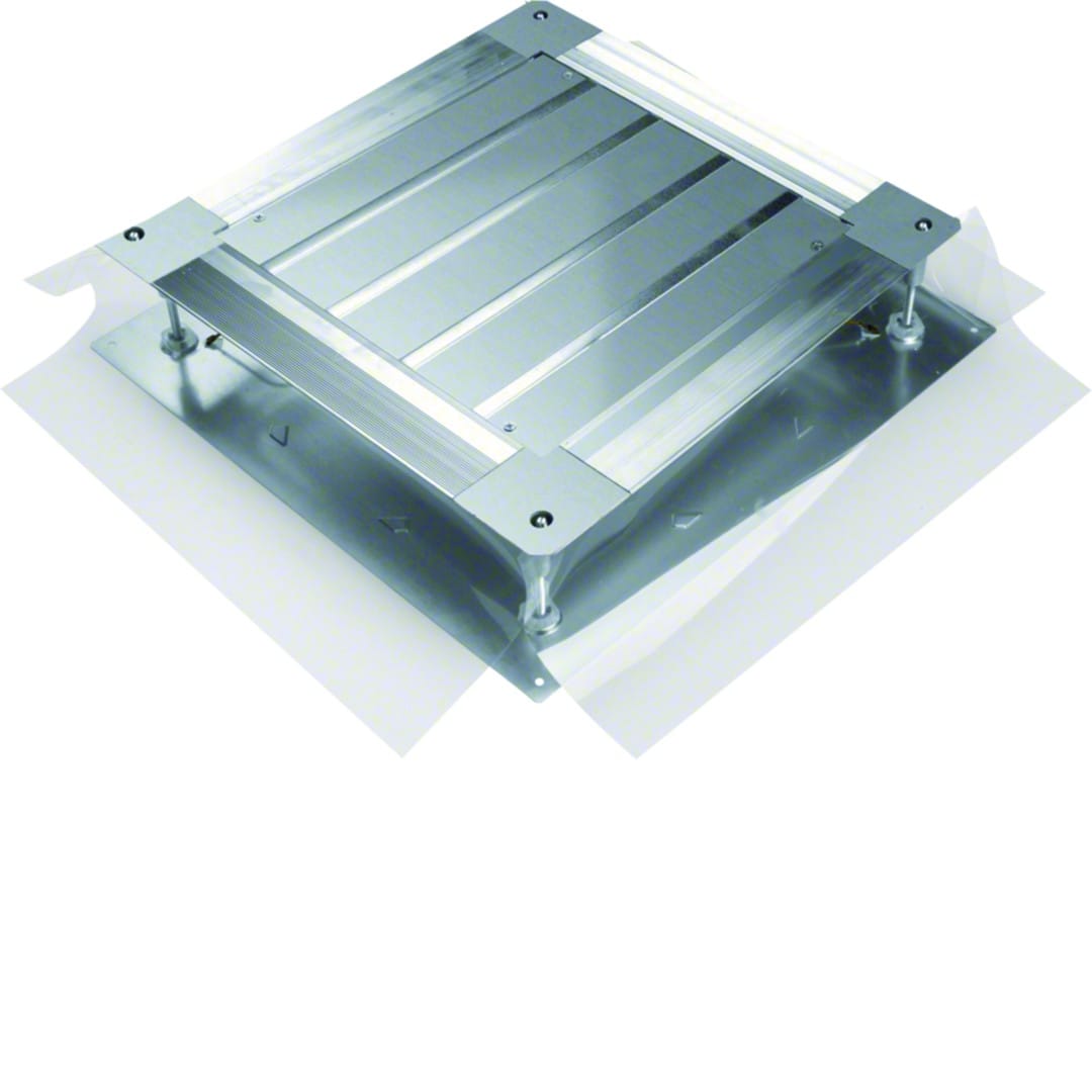 Hager - Boîte de jonction acier 340 mm avec jupes pour hauteur de chape 120-170 mm