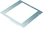 Hager - Cadre de montage l200mm x L253mm épais 4mm pour boîte de jonction acier 290 mm