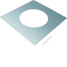 Hager - Cadre de montage diam. 215mm épais 4mm pour boîte de jonction acier 340 mm