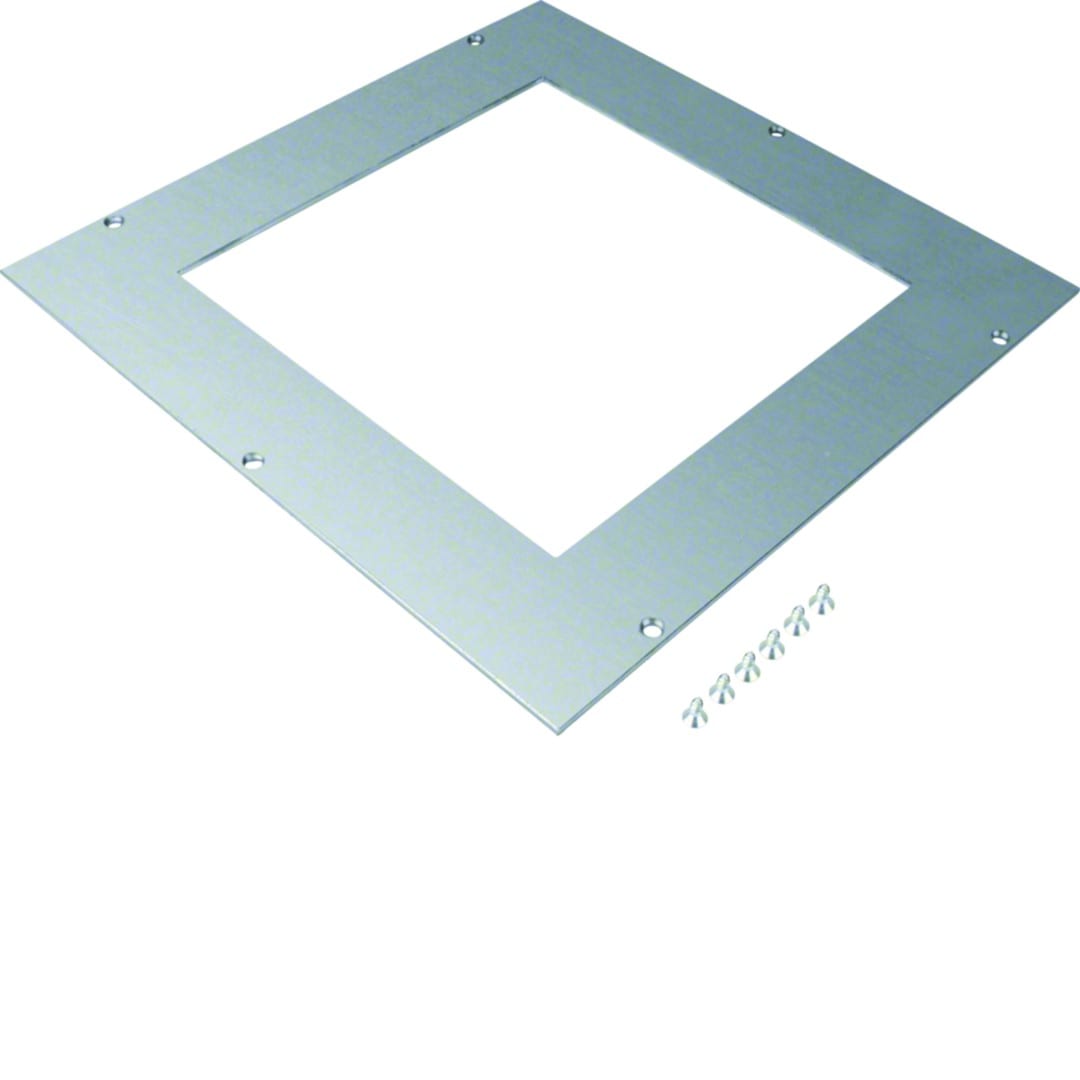 Hager - Cadre de montage l244mm xL 244mm épais 4mm pour boîte de jonction acier 340 mm