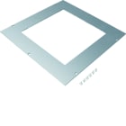 Hager - Cadre de montage l244mm xL 244mm épais 4mm pour boîte de jonction acier 340 mm