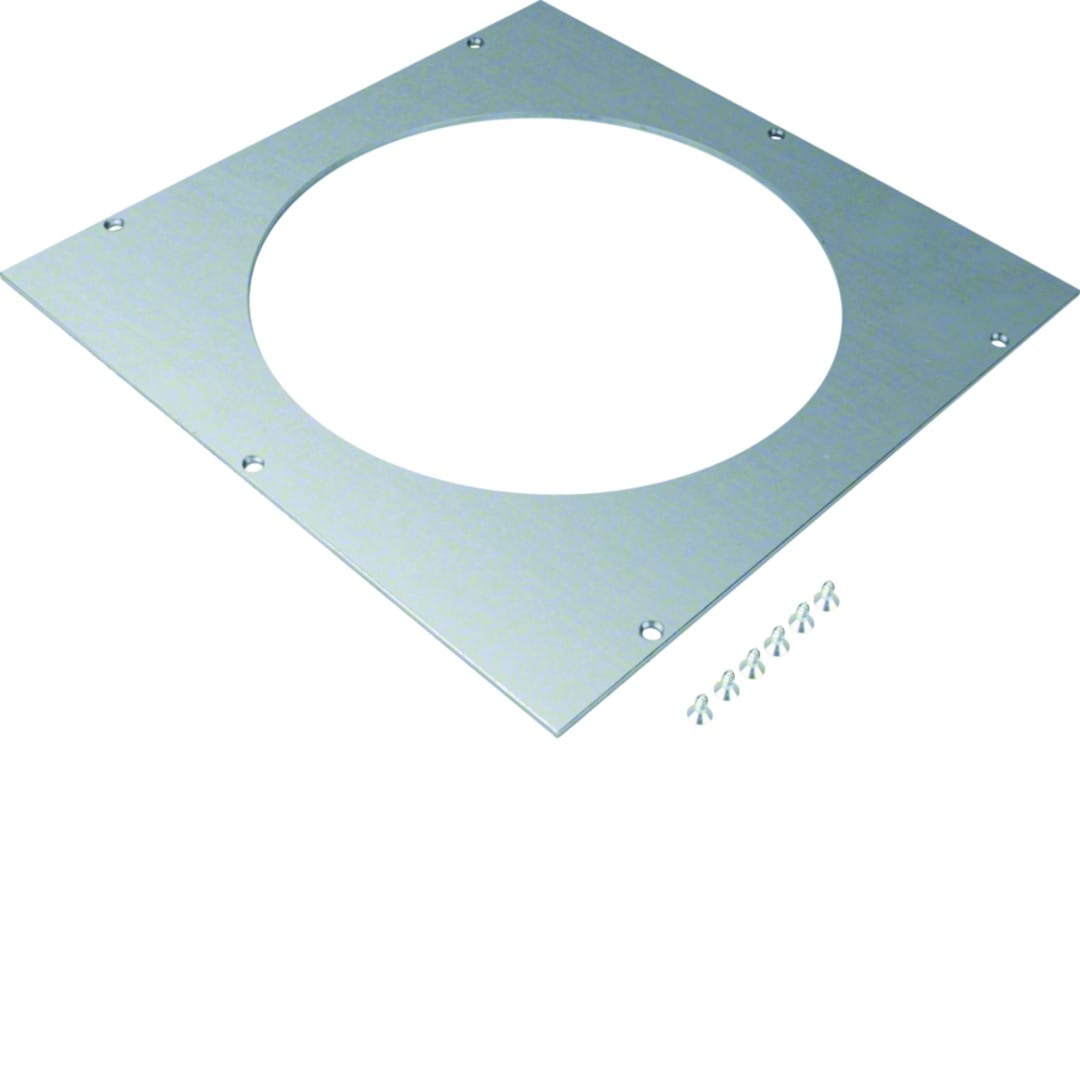 Hager - Cadre de montage diam 275mm épais 4mm pour boîte de jonction acier 340 mm