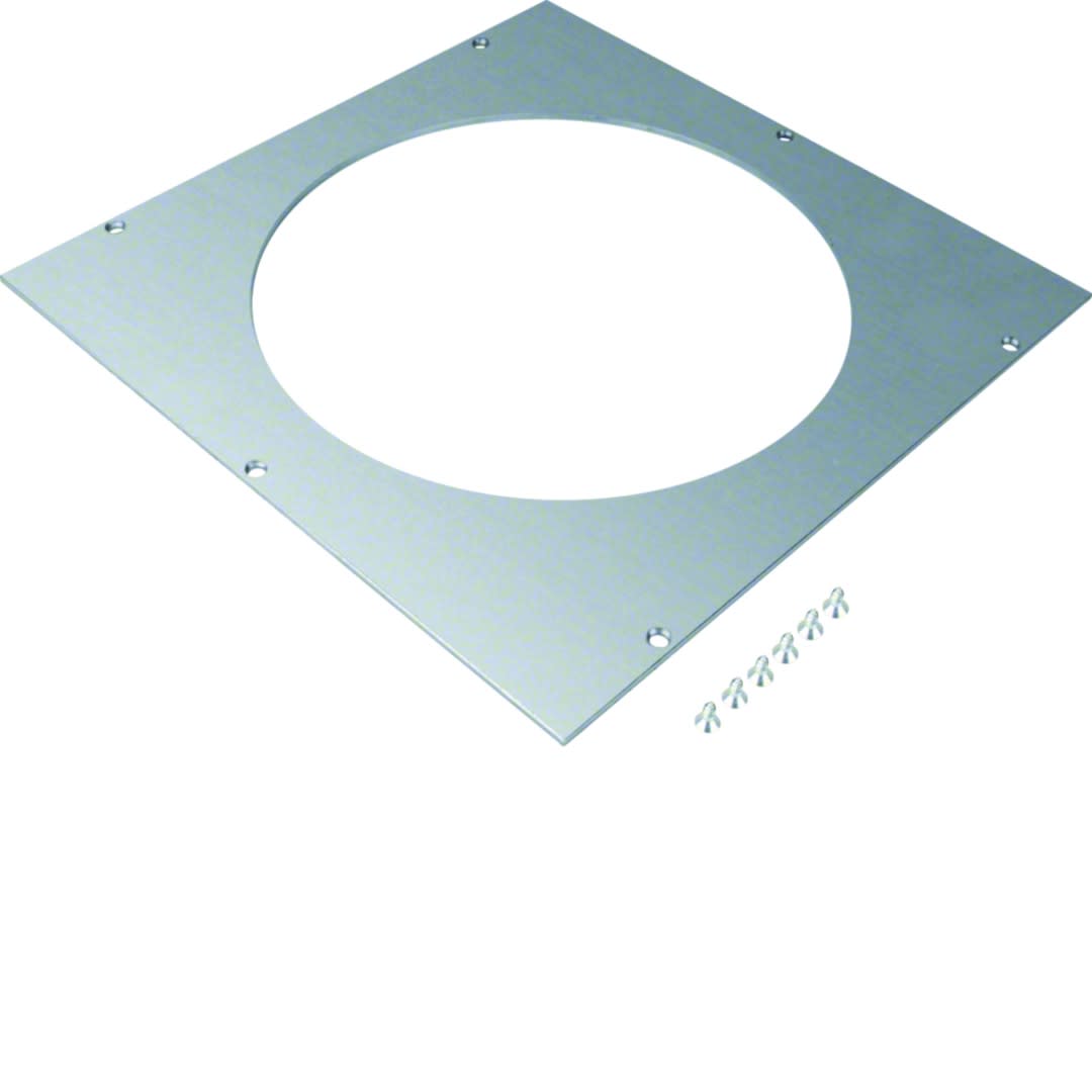 Hager - Cadre de montage diam 275mm épais 4mm pour boîte de jonction acier 340 mm