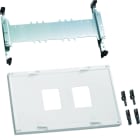 Hager - Unité d'équipement 2 boitiers moulés h3+ P160 H300xL500mm pour univers