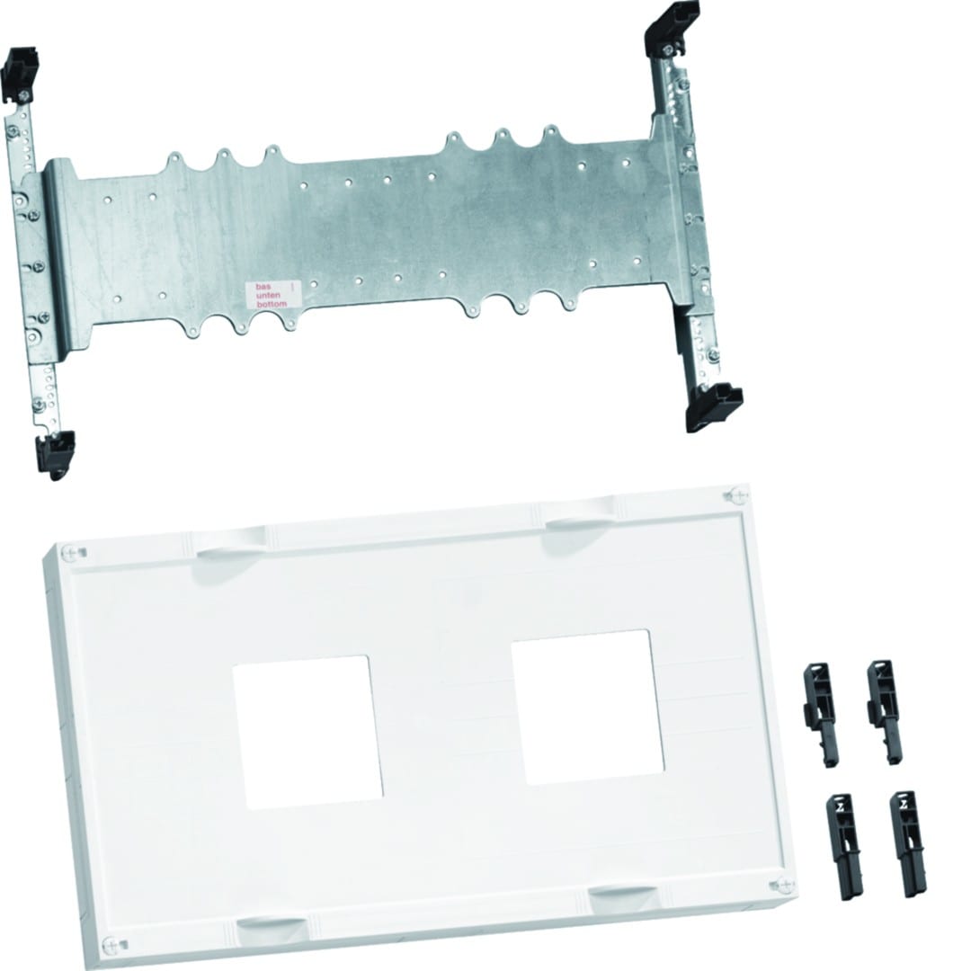 Hager - Unité d'équipement 2 boitiers moulés h3+ P250 H300xL500mm pour univers