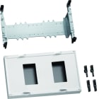 Hager - Unité d'équipement 2 boitiers moulés h3+ P250 motorisés H300xL500mm pour univers