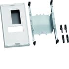 Hager - Unité d'équipement 1 boitier moulé h3+ P250 différ motorisé H450xL250mm univers