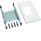 Hager - Unité d'équipement 1 boitier moulé h3+ P630 H450xL250mm pour univers