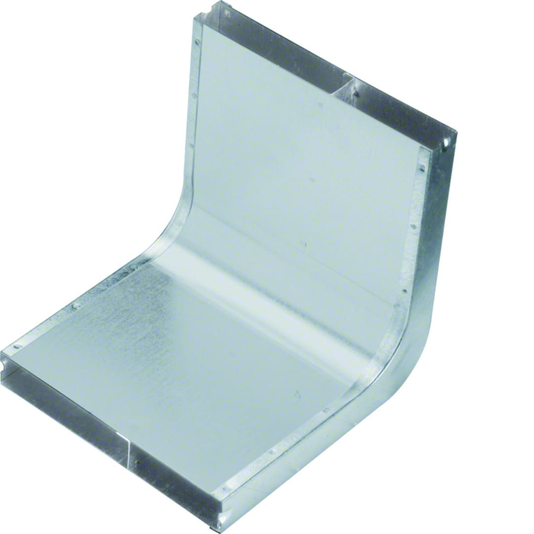 Hager - Angle vertical 2 compartiments 28mm x 190mm pour sol béton