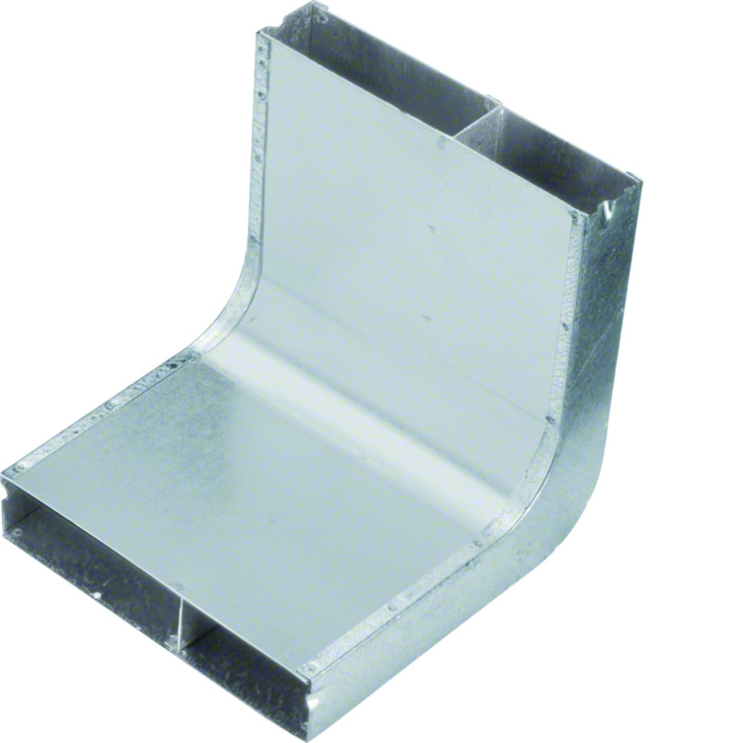 Hager - Angle vertical 2 compartiments 38mm x 190mm pour sol béton