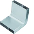 Hager - Angle vertical 2 compartiments 38mm x 190mm pour sol béton