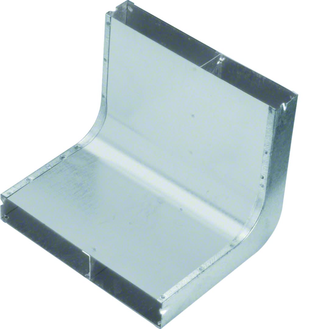 Hager - Angle vertical 2 compartiments 38mm x 240mm pour sol béton