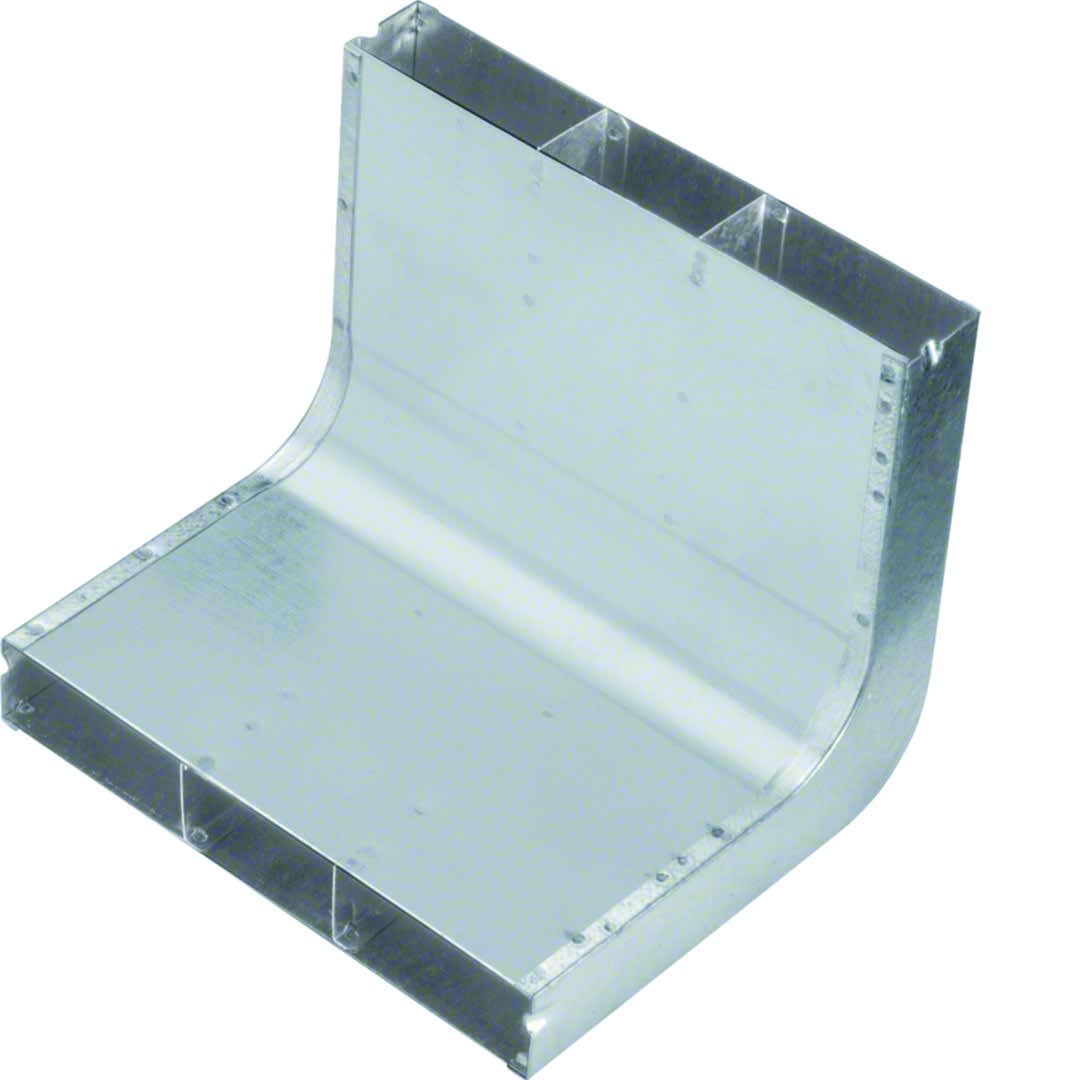 Hager - Angle vertical 3 compartiments 38mm x 240mm pour sol béton