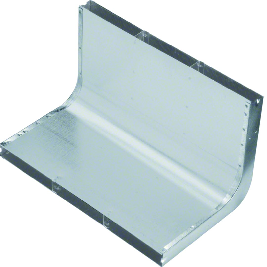 Hager - Angle vertical 3 compartiments 28mm x 340mm pour sol béton