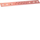 Hager - Barre cuivre perforé M6 400A 30x5x280mm