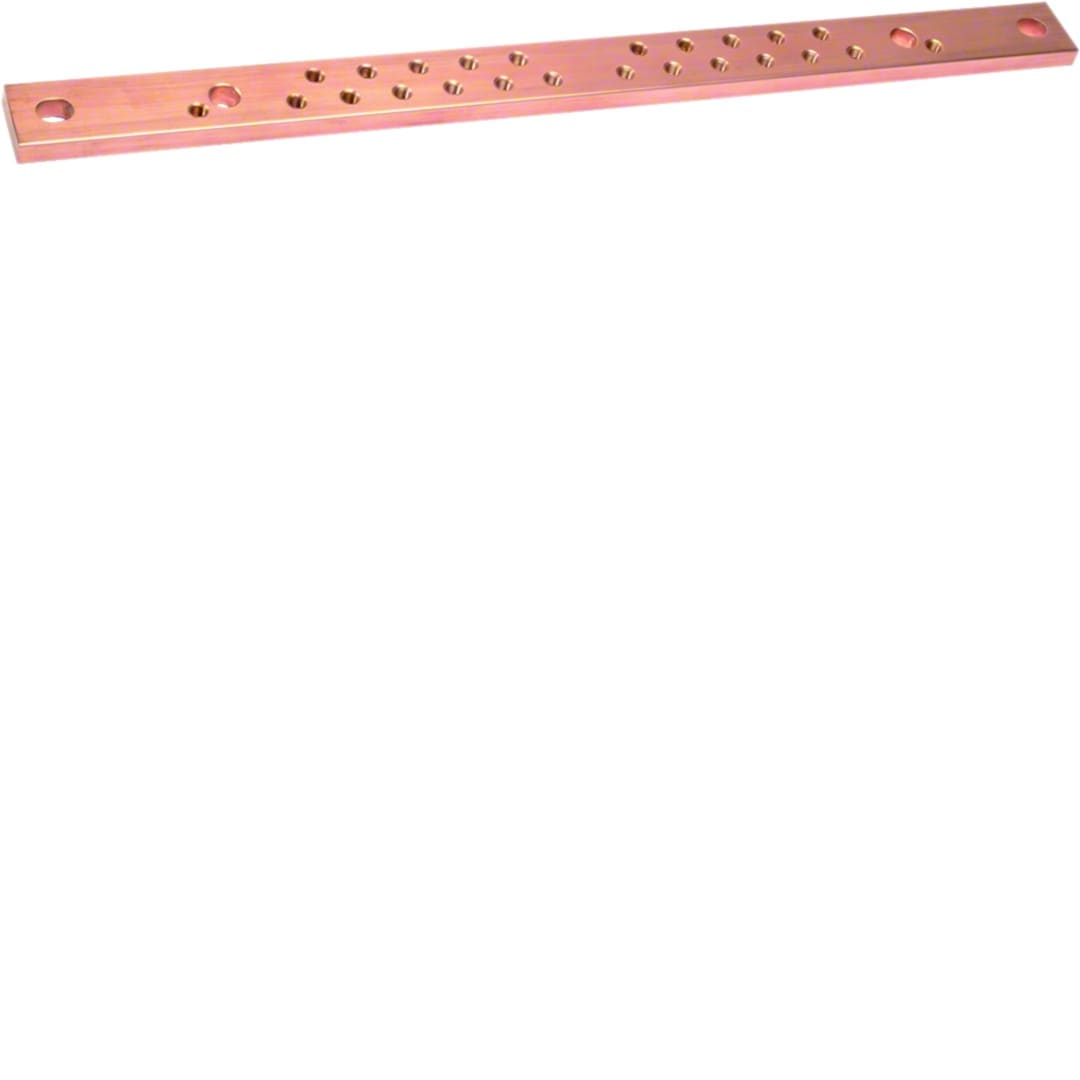 Hager - Barre cuivre perforé M6 630A 30x10x430mm