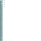 Hager - Support rail horizontal largeur 500mm