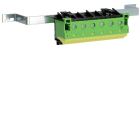 Hager - Traverse support bornier sanvis terre univers 1T l250mm