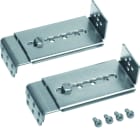 Hager - Jeu 4 équerres Univers, profondeur 205mm pour platine perforée