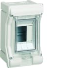 Hager - Coffret de distribution étanche vector IP55, 1 rangée 2+1 modules 175x111x93mm