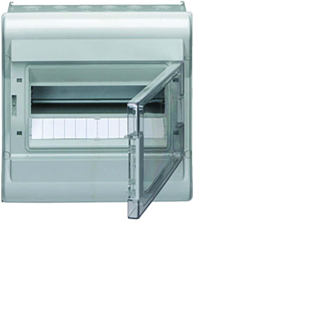 Hager - Coffret de distribution étanche vector IP55, 1 rangée 12 modules 302x310x151mm