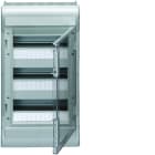 Hager - Coffret de distribution étanche Vector IP55, 3 rangées 36 modules 552x310x151mm