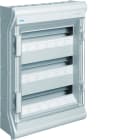 Hager - Coffret de distribution étanche Vector IP55, 3 rangées 54 modules 602x418x151mm