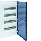 Hager - Coffret encastré 48 M porte transp.