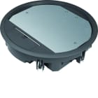 Hager - Boîte de sol 20 mod. revêt. sol 12mm nr