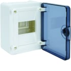 Hager - Coffret saillie 4 M porte transp.