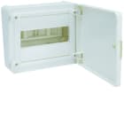 Hager - Coffret saillie 8 M porte opaque