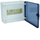 Hager - Coffret saillie 8 M porte transp.