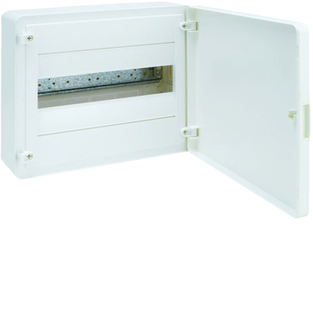 Hager - Coffret saillie 12 M porte opaque