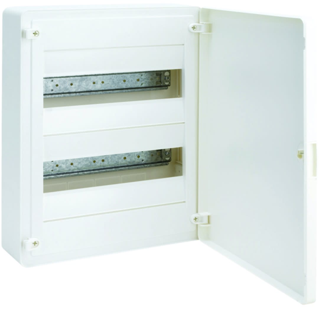 Hager - Coffret saillie 24 M porte opaque