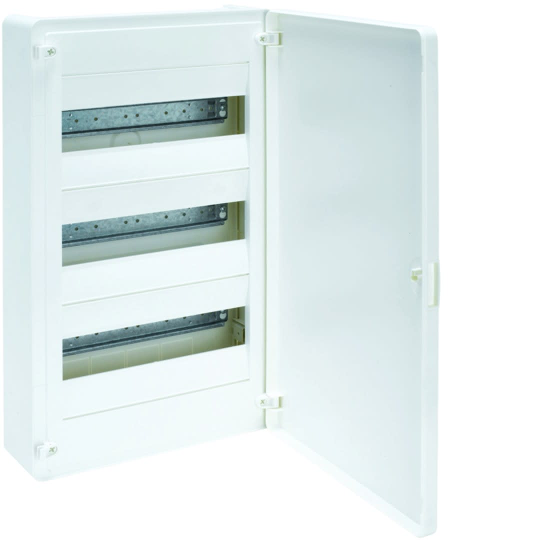 Hager - Coffret saillie 36 M porte opaque