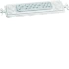 Hager - Plaque de fermeture IP41 pour coffret Vega largeur 18 modules
