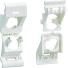 Hager - Jeu de 2 charnières pour coffrets vega largeur 18 modules