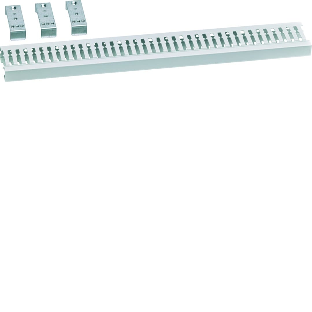 Hager - Goulotte verticale pour coffrets vega largeur 18 modules 4 rangées