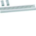 Hager - Goulotte horizontale pour coffrets vega largeur 18 modules 1 à 4 rangées