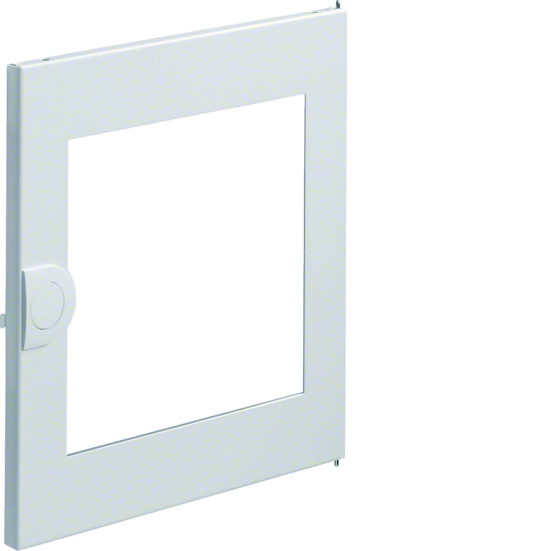 Hager - Porte transparente volta 2 - 1 rangée pour coffret VU12ND PVC poignée intégrée