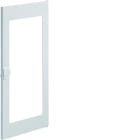 Hager - Porte transparente volta 2 - 3 rangées pour coffret VU36ND PVC poignée intégrée