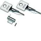 Hager - Serrure à clé pour coffrets cache-bornes