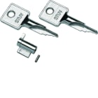 Hager - Serrure à clé pour coffrets cache-bornes