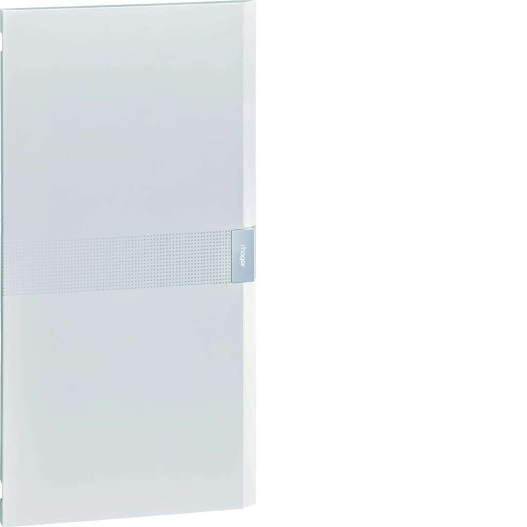Hager - Porte opaque pour coffret vega largeur 18 modules hauteur 4 rangées