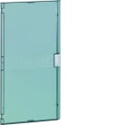 Hager - Porte transparente pour coffret vega largeur 18 modules hauteur 4 rangées