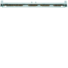 Hager - Traverse de distribution 3Ph+N 63A Volta